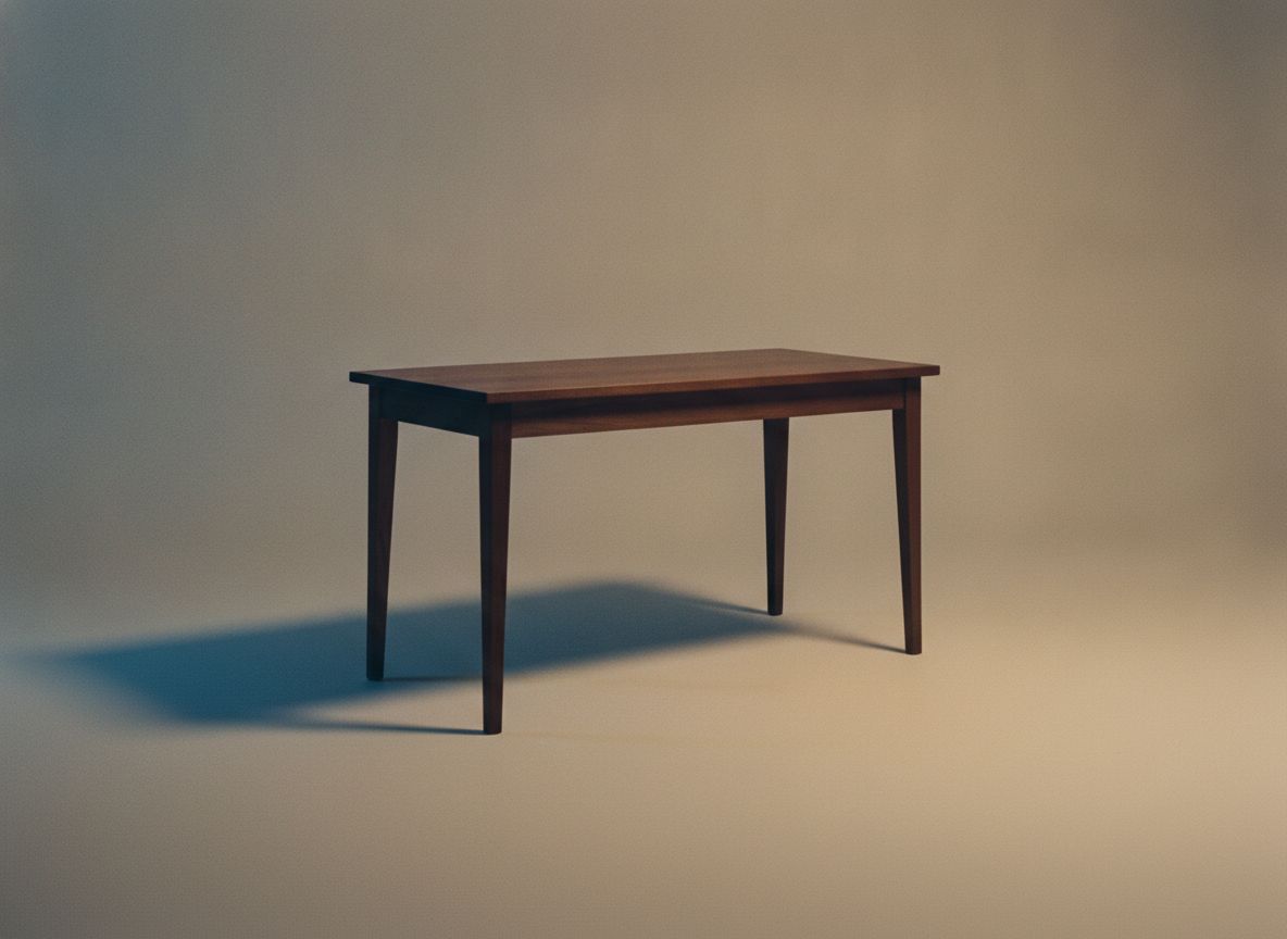 Aalto Desk studio photograph on neutral background