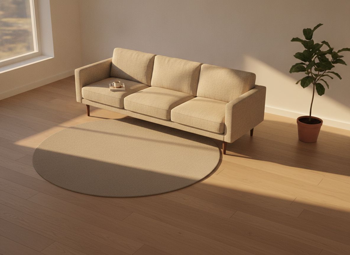 Koto Sofa in a bright Scandinavian living room