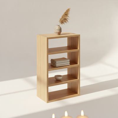 Nordframe Living minimalist oak open shelving unit